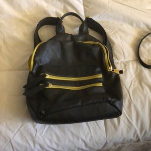 Steve Madden mini leather backpack!